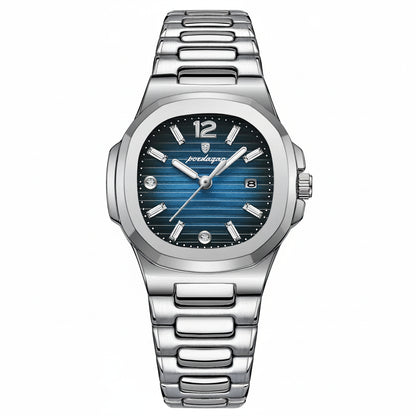 Premium Square Luminous Waterproof Quartz Watch