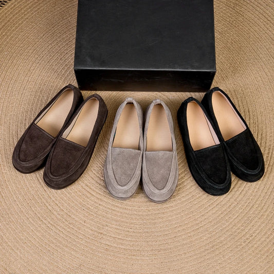 Premium Wool Slip-On Casual Loafers