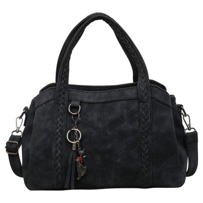 Luxury Handbags Casual Women PU Leather Shoulder Bags Designer Ladies Crossbody Messenger Sac High Capacity Tote Bag New 2026