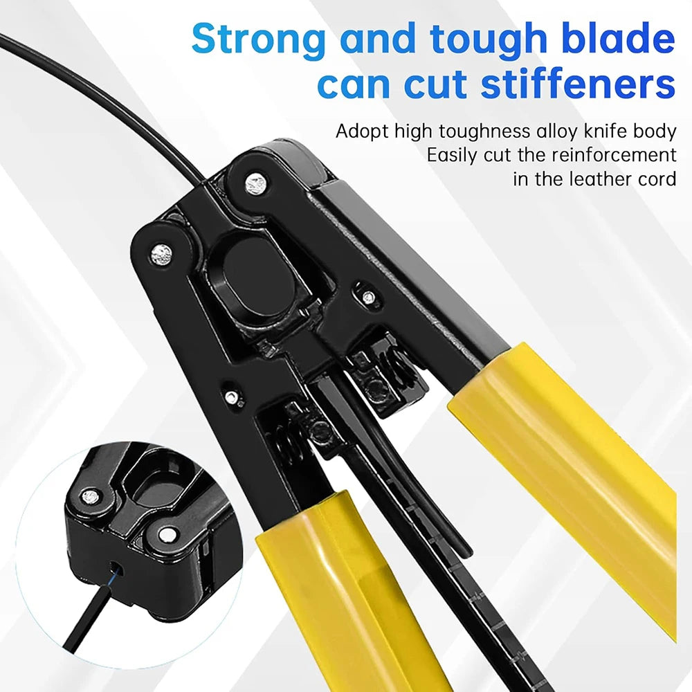 FTTH Fiber Optic Drop Cable Stripper for 3.0 × 2.0mm Flat Optical Drop Cables
