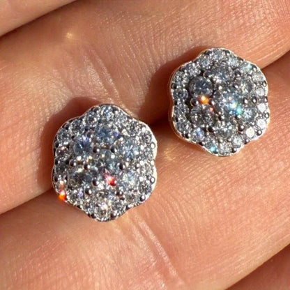 Minimalist Square Stud Earrings