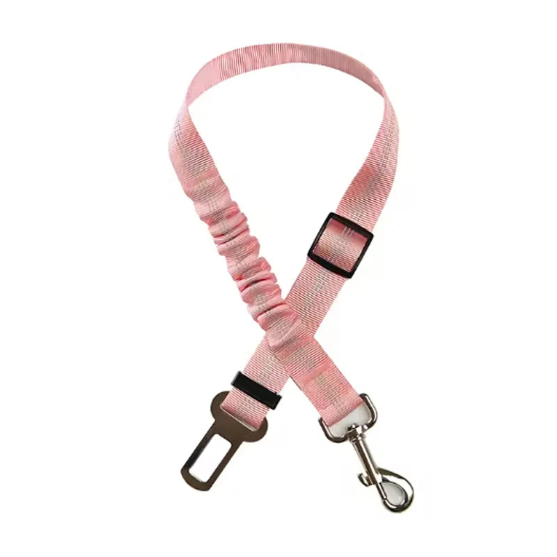 Elastic Dog Car Safety Seat Belt Leash