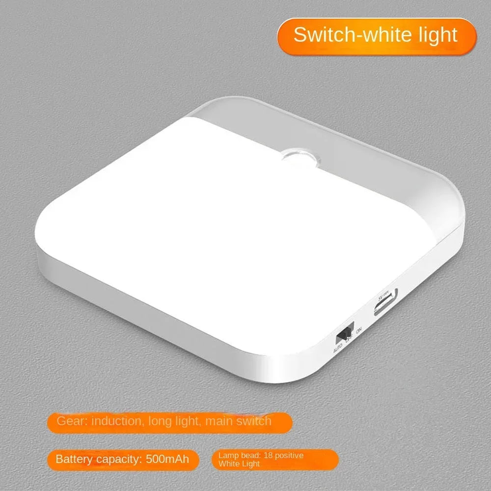 USB Rechargeable LED Motion Sensor Light