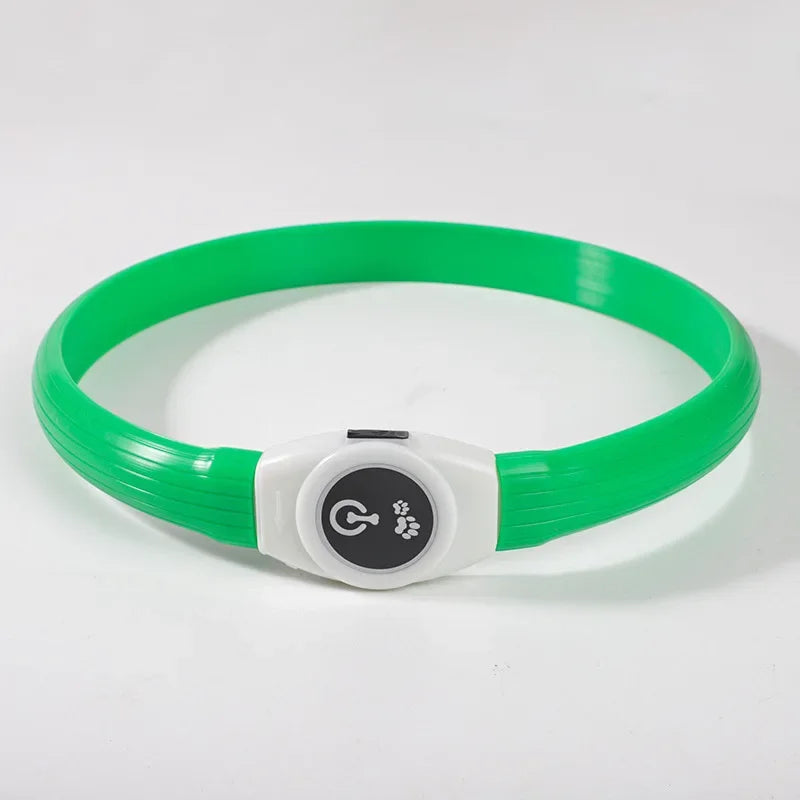 USB Rechargeable LED Safety Dog Collar