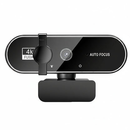 4K Ultra HD Webcam with Autofocus & Microphone