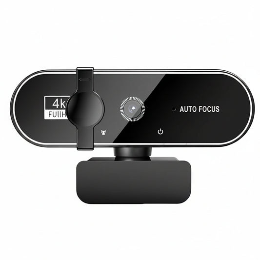 4K Ultra HD Webcam with Autofocus & Microphone