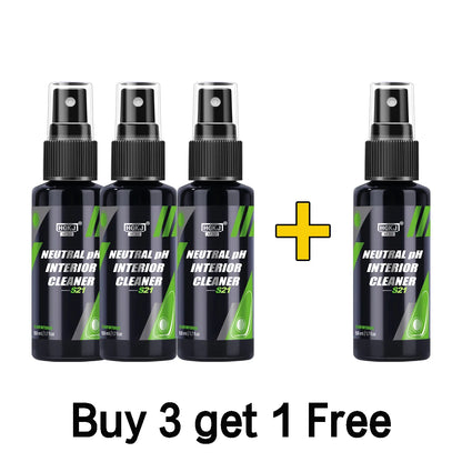 Waterless Car Interior Cleaner for Leather, Fabric, Headliner, Dashboard & Upholstery Cleaning