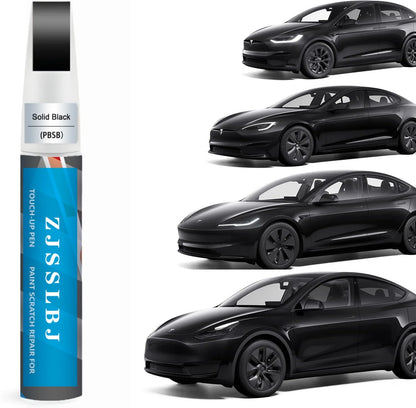 2-in-1 Touch Up Paint Pen & Brush Scratch Repair Kit for Tesla Model Y, 3, S & X