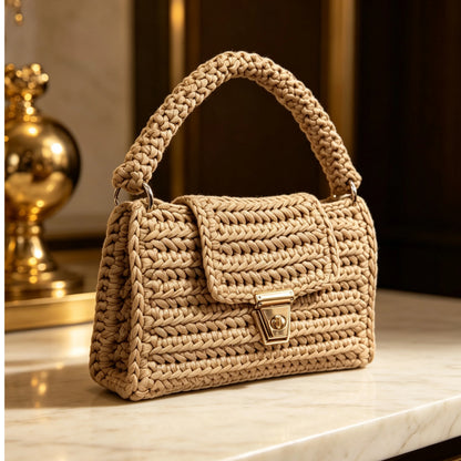 Handmade Crochet Tote Bag