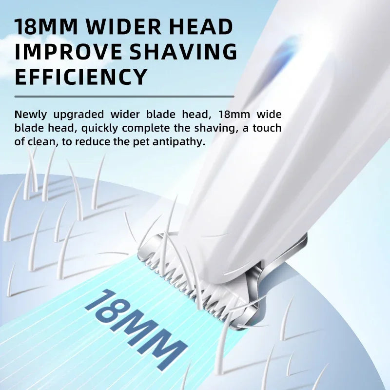 LED Dog Paw Trimmer with Type-C Charging