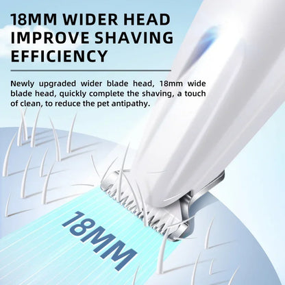 LED Dog Paw Trimmer with Type-C Charging