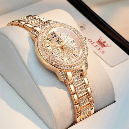 Elegant Stainless Steel Waterproof Quartz
