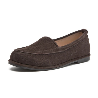 Premium Wool Slip-On Casual Loafers