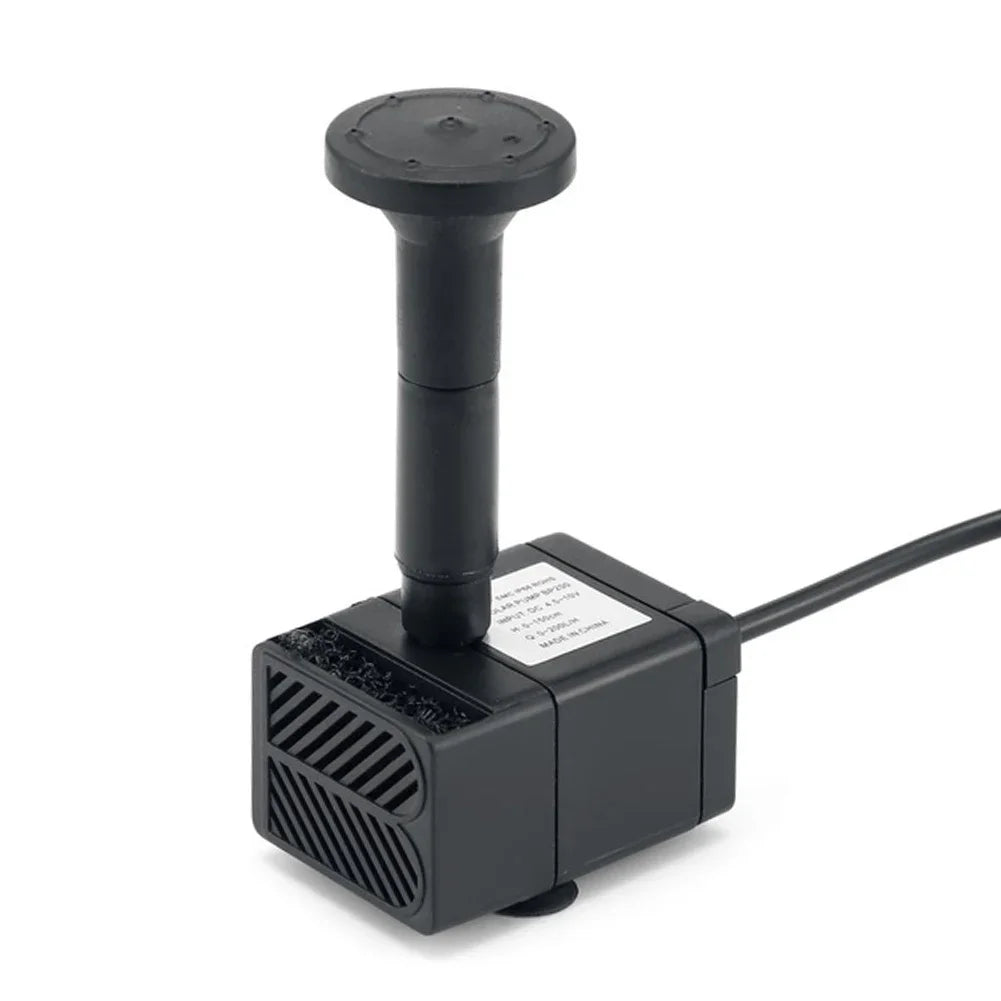 5W Solar Powered Garden Fountain Pump Kit