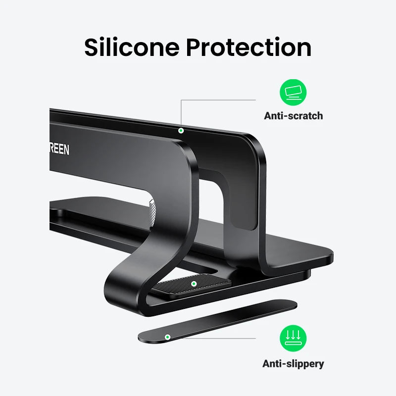 Adjustable Aluminum Vertical Laptop Stand