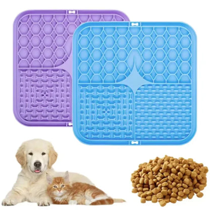 Silicone Slow Feeder Lick Mat for Pets