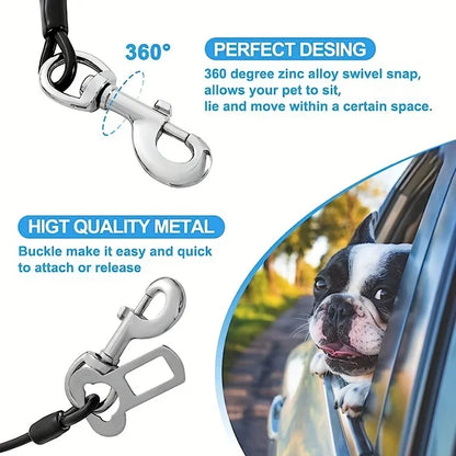 Chew-Resistant Dog Car Safety Harness