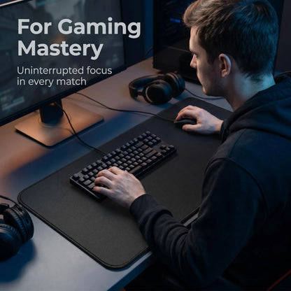 Large Extended Gaming Mouse Pad with Non-Slip Rubber Base
