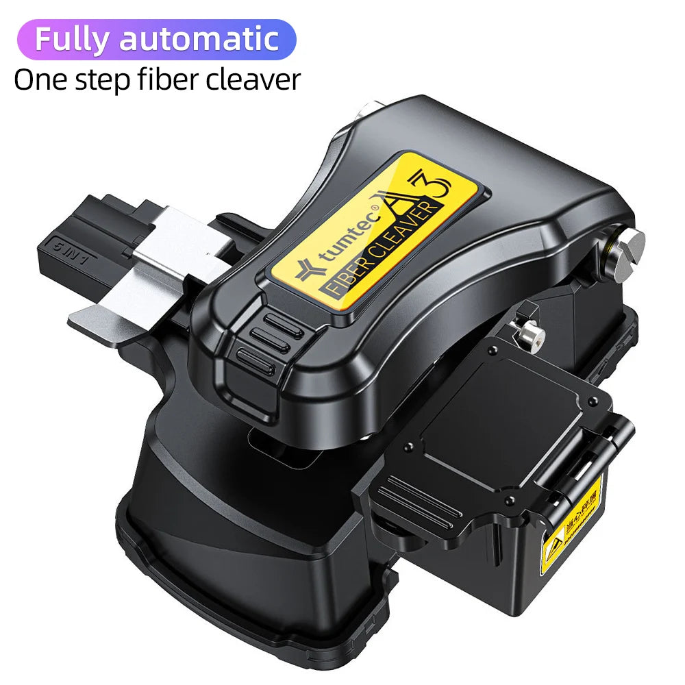 High Precision One-Step Fiber Optic Cleaver for SM/MM Cold Splicing & Fusion Splicing Applications