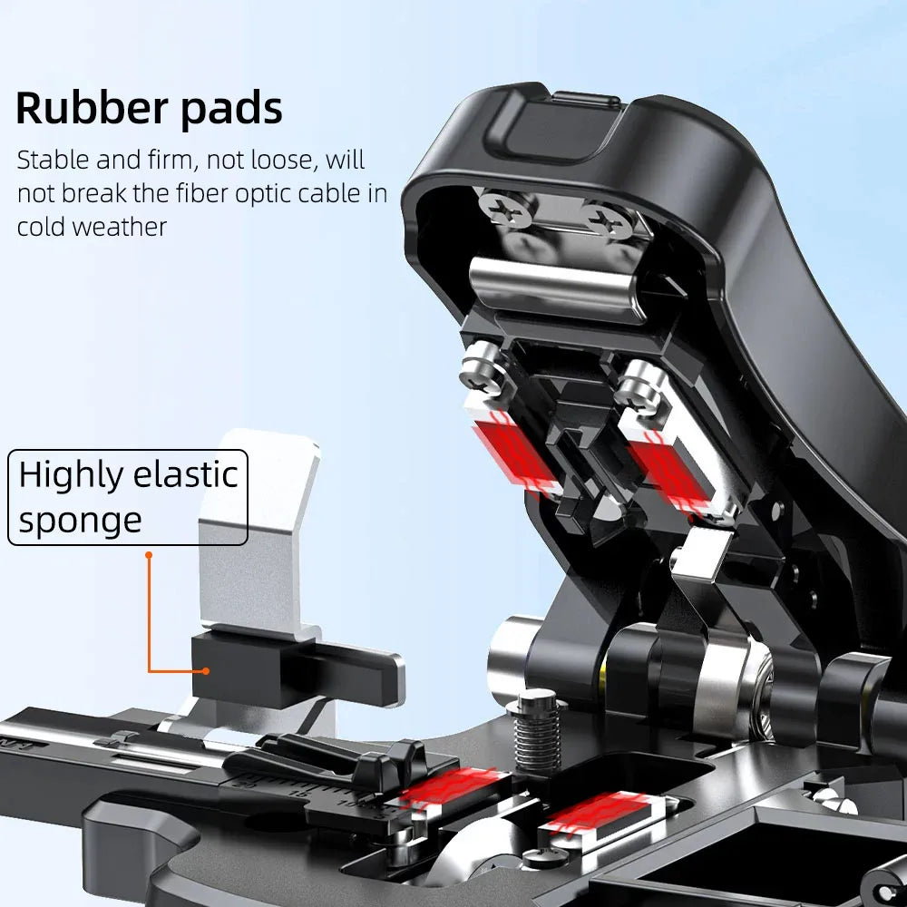 High Precision One-Step Fiber Optic Cleaver for SM/MM Cold Splicing & Fusion Splicing Applications