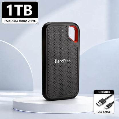 Portable External SSD USB Type-C High-Speed Storage Drive
