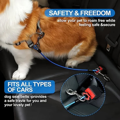 Chew-Resistant Dog Car Safety Harness