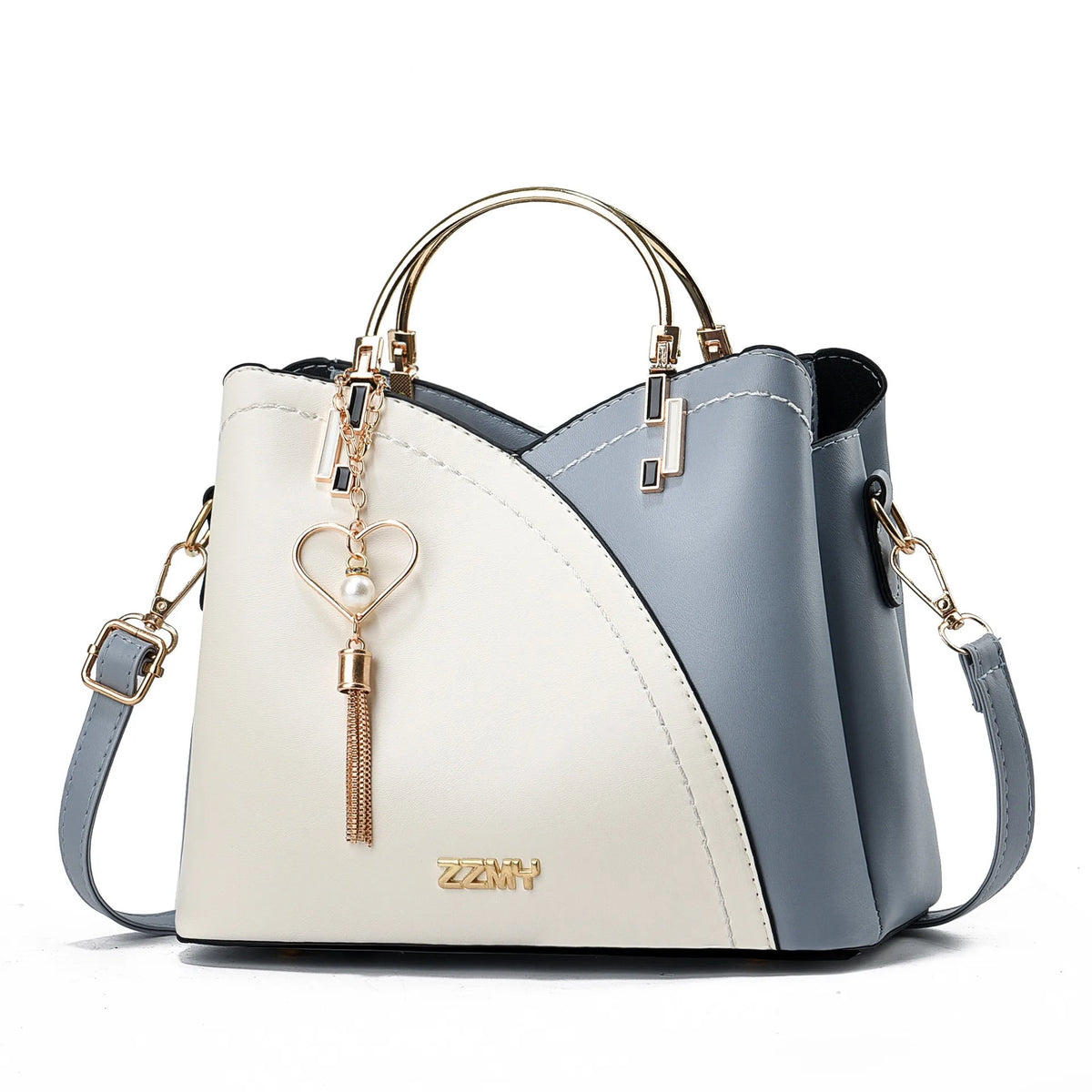 European and American trend handbags fashion color matching Korean version contrasting colors large-capacity women's bags fashio