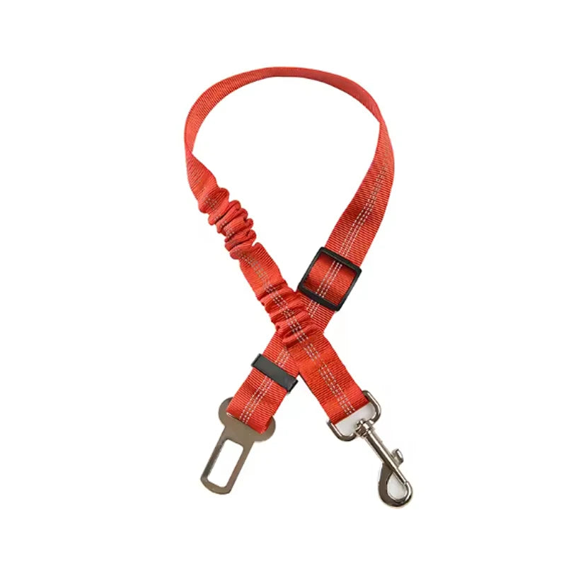 Elastic Dog Car Safety Seat Belt Leash