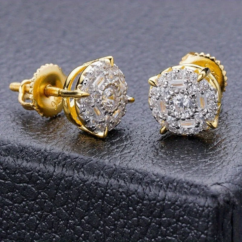 Minimalist Square Stud Earrings