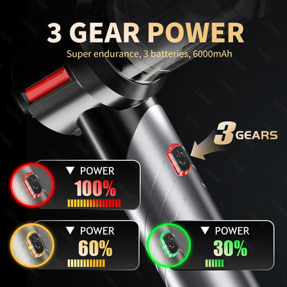 998000PA Cordless Handheld Car Vacuum Cleaner & Air Blower for Car and Home Cleaning
