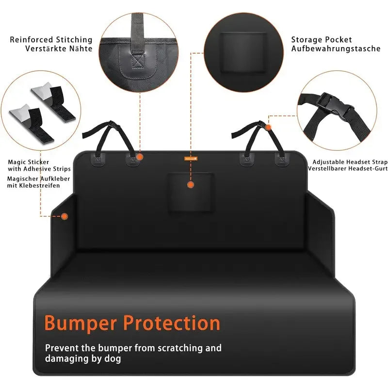 Waterproof Dog Car Trunk Protector Mat