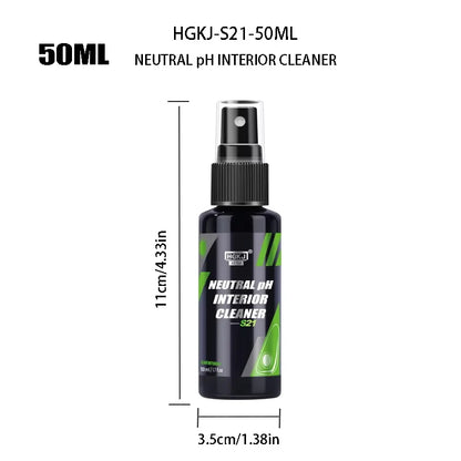 Waterless Car Interior Cleaner for Leather, Fabric, Headliner, Dashboard & Upholstery Cleaning