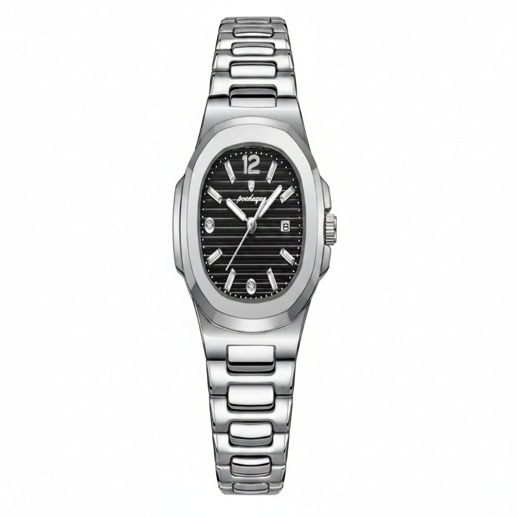 Premium Square Luminous Waterproof Quartz Watch