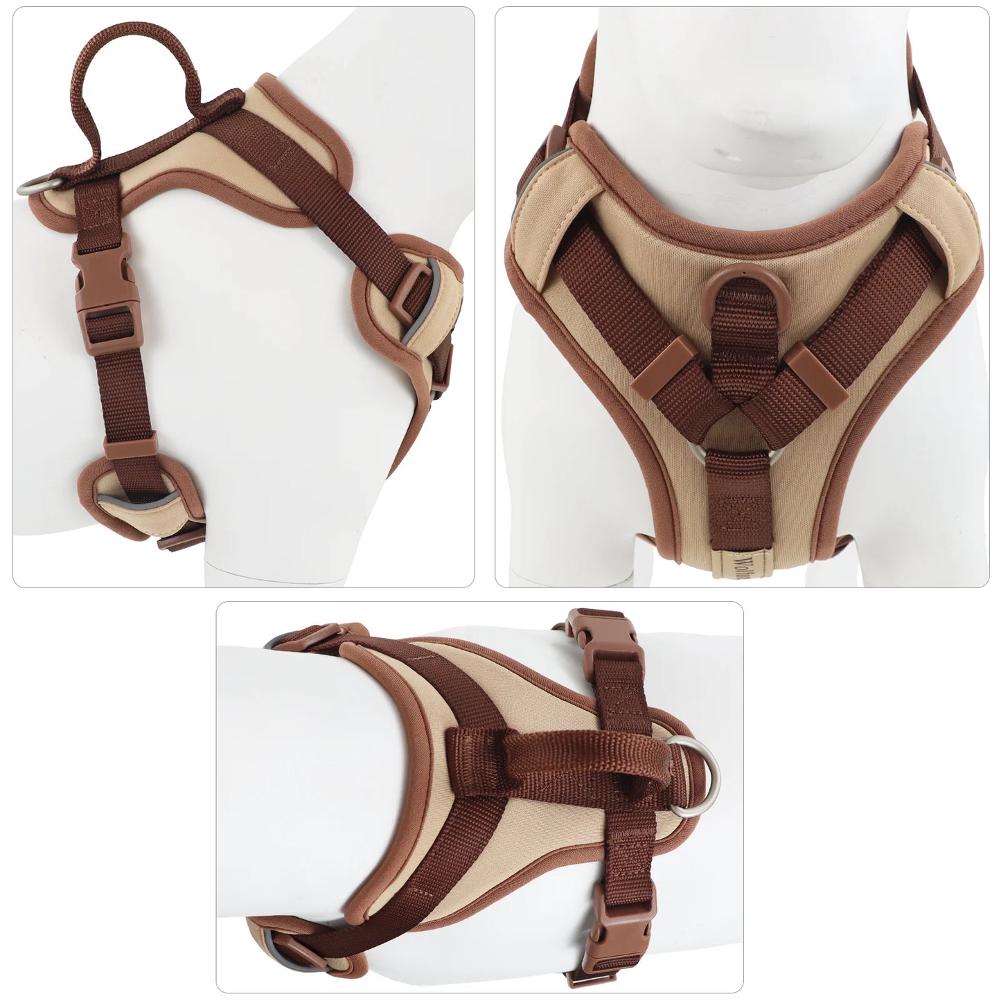 Luxury No-Pull Adjustable Dog Harness