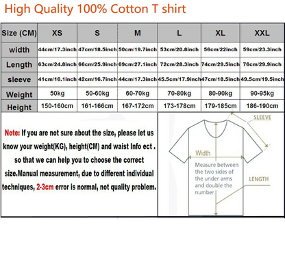 Anime Print Cotton Streetwear T-Shirt