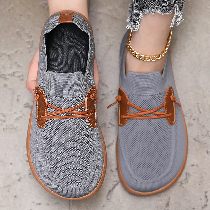 Premium Wide Fit Barefoot Mesh Sneakers