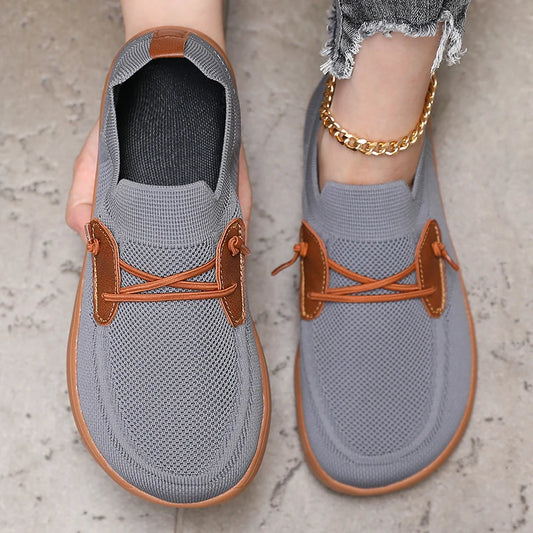 Premium Wide Fit Barefoot Mesh Sneakers