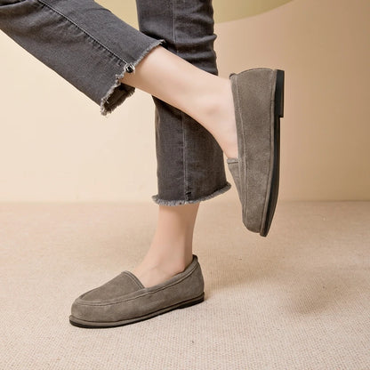 Premium Wool Slip-On Casual Loafers