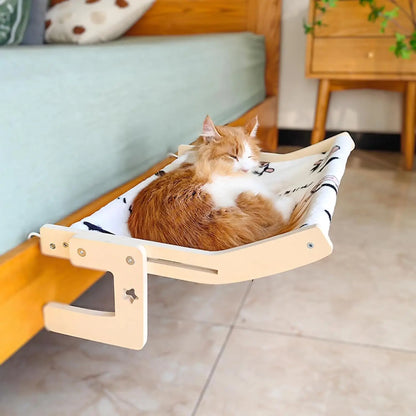 Cat Bedside Hammock & Window Perch