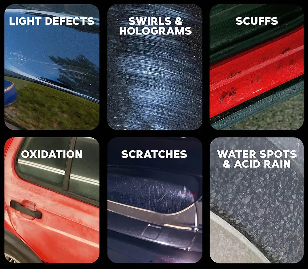 HydroShine 3-in-1 Ceramic Wax Coating with Waterless Wash, High Gloss & Long-Lasting Paint Protection