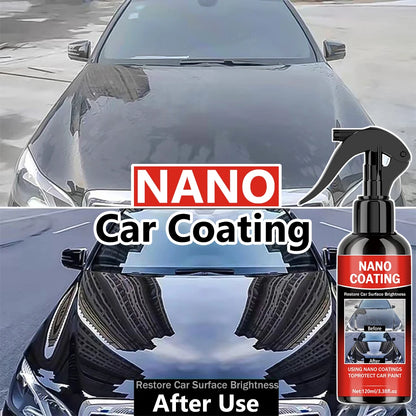120ml Professional Nano Ceramic Coating Kit for Long-Lasting Paint Protection & High Gloss Finish