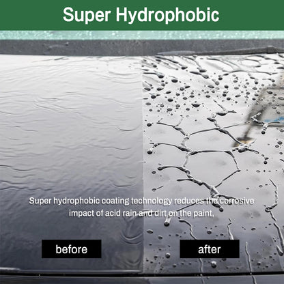 Ultimate Nano Ceramic Coating Spray with Super Hydrophobic Protection, High Gloss Shine & Paint Surface Enhancement
