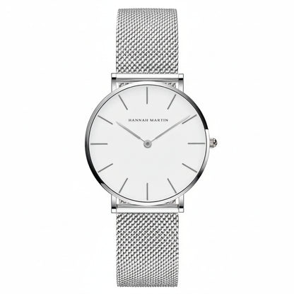 Premium Rose Gold Quartz Stainless Steel Watch