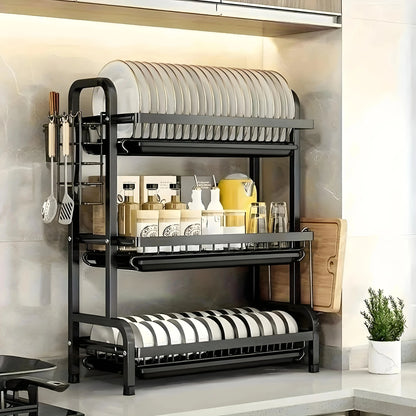 3-Tier Kitchen Dish Drying Rack