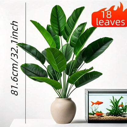 Large Artificial Tropical Palm Tree