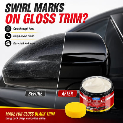 Car Scratch Remover & Nano Ceramic Coating Wax for Paint Repair, Surface Restoration & Gloss Enhancement