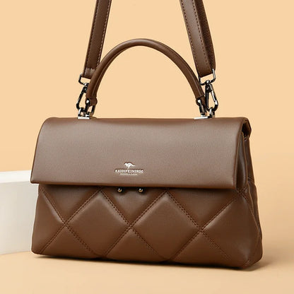 Women's Bag New Trend Korean Handbags Designer Luxury Brand Ladies Shoulder Bags Soft Leather Fashion Versatile Crossbody Bags