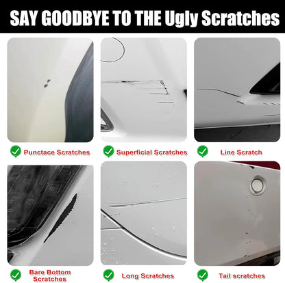 2-in-1 Touch Up Paint Pen & Brush Scratch Repair Kit for Tesla Model Y, 3, S & X