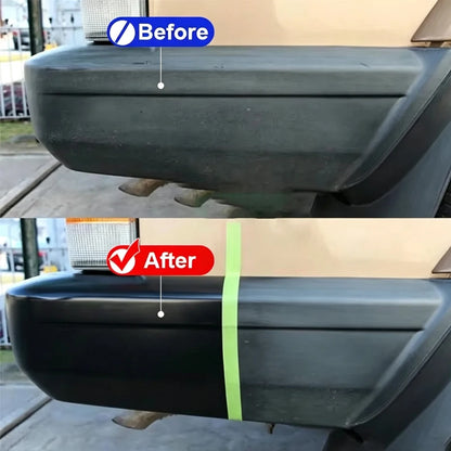 Car Plastic Restorer Paste for Exterior Trim Restoration, Gloss Enhancement & Protective Coating