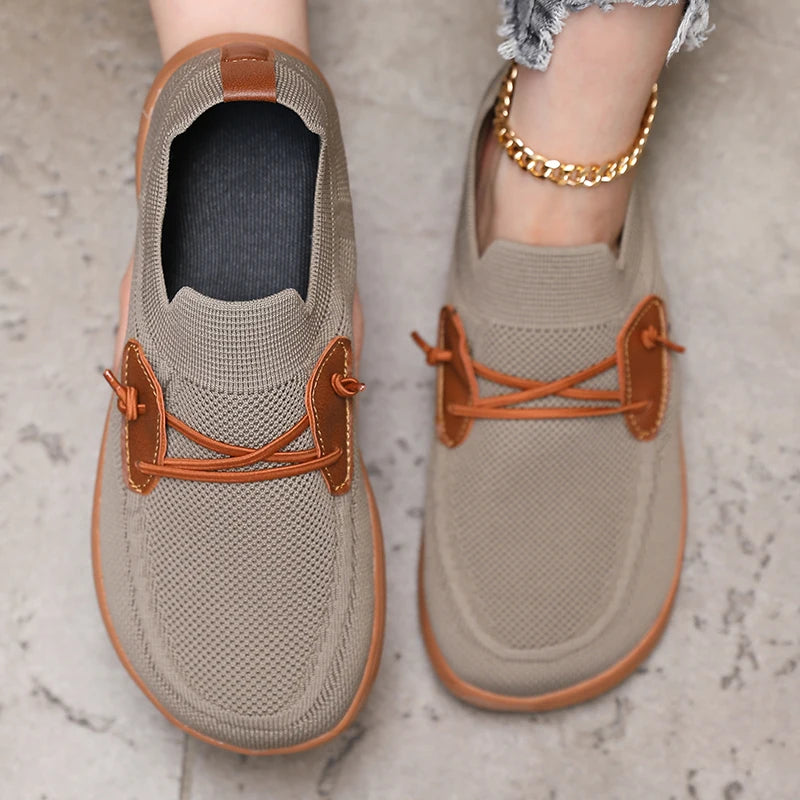Premium Wide Fit Barefoot Mesh Sneakers